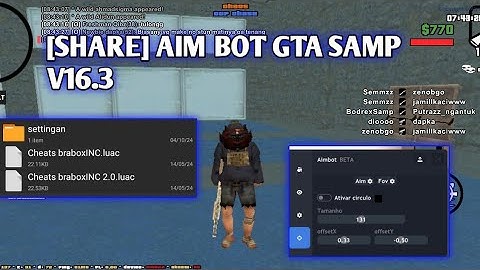 [SHARE] AIM BOT GTA SAMP V16.3 TERBARU