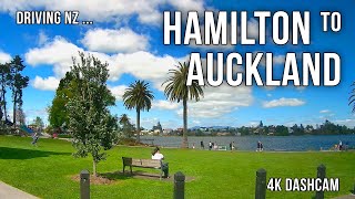 Driving New Zealand: Hamilton to Auckland 4K