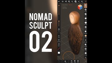 3D Modeling Sculpture by Android Phone | NomadSculpt 02 #DesignTrickAcademy