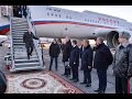 Рустам Минниханов встретил Владимира Путина в аэропорту Бегишево