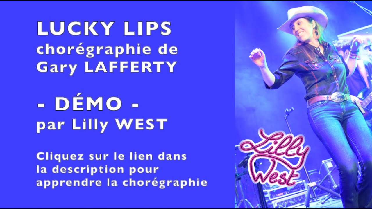 [DEMO] LUCKY LIPS de Gary LAFFERTY, enseignée par Lilly WEST YouTube