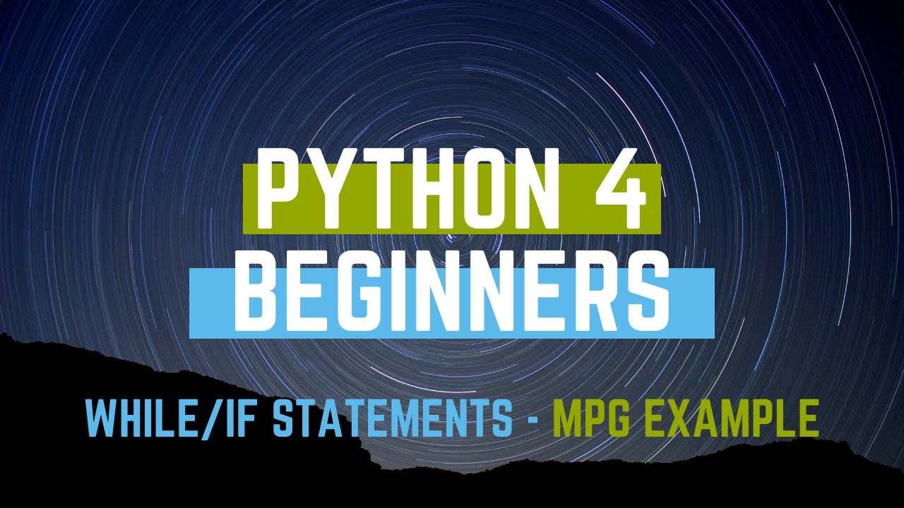 python 3 tutorial 11 while statement youtube Images... Beginning Python - While loops and If Statements Example Program - YouTube