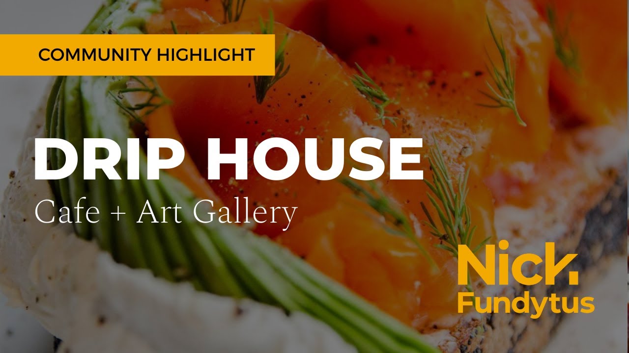 Drip House Cafe Community Highlight - YouTube