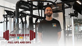 Pull-Ups and Dips | Find Your Fit at Campus Recreation