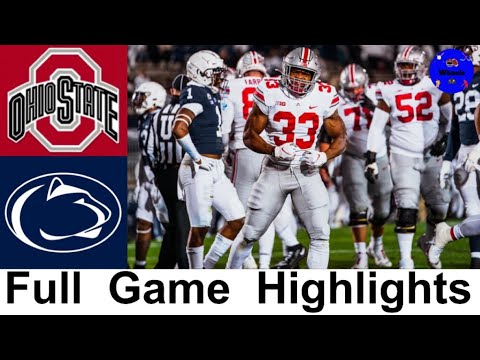 #3 Ohio State vs #18 Penn State Highlights | College Football Week 9 | 2020 College Football