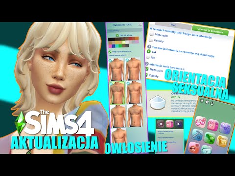 WIELKA AKTUALIZACJA DO SIMS 4 (orientacja seksualna, okrągłe ściany, owłosienie!!!!)