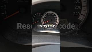 How to reset the check engine light on a mazda 5 with a eobd reader