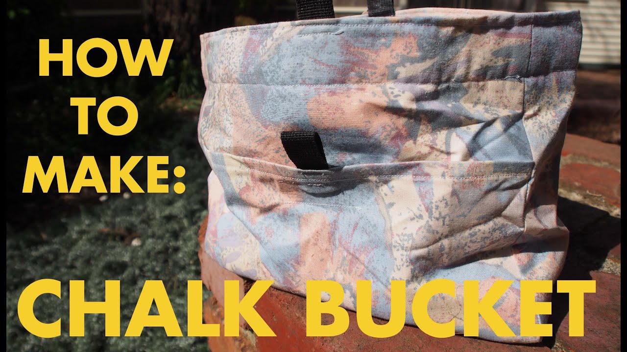 How to Make a Chalk Bag 