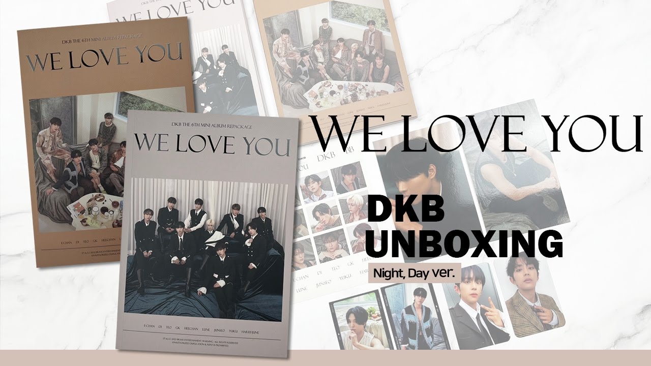 DKB WE LOVE YOU アルバム DAY ver 特典 セット