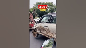 KIA SELTOS ACCIDENT 💥 SAFETY