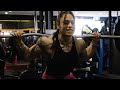 Danitheo Female Bodybuilder Strong Arms Workout