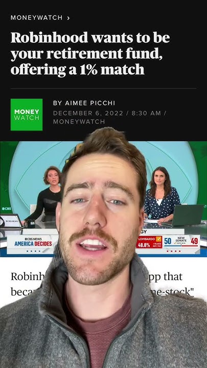 Is Robinhood Good For Roth Ira Robinhood Is Now Matching Roth IRA Contributions (1% Match Free Money