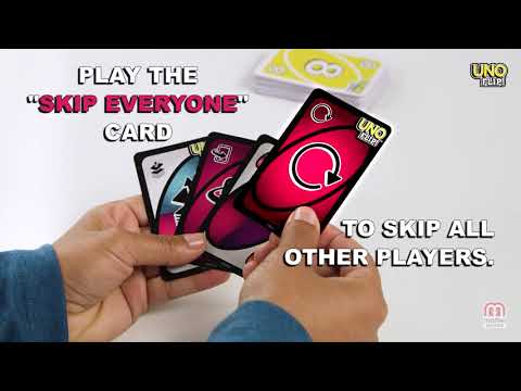 Uno Flip Rules And Both Side Cards - Learning Board Games