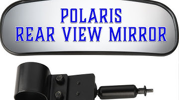 Polaris RZR Rearview Mirror Install