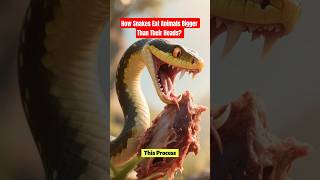 How Snakes Eat Animals Bigger Than Their Heads? Onlyscience