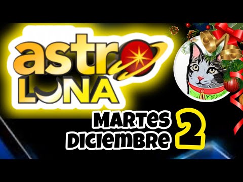 Resultado SUPER ASTRO LUNA Martes 2 de Diciembre de 2025