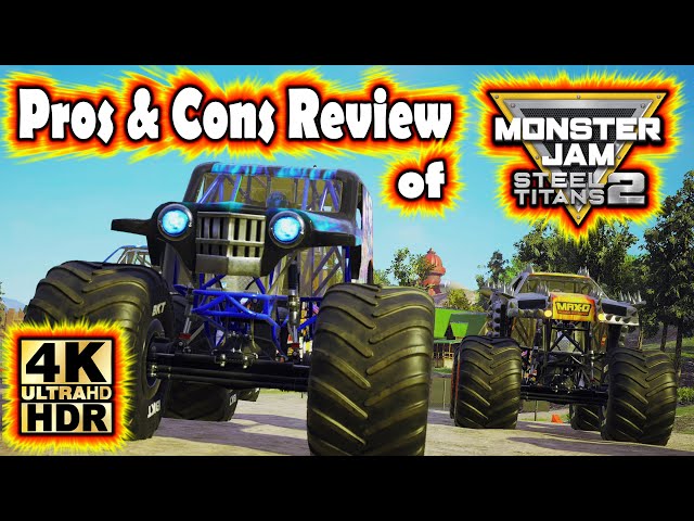 Monster Jam Steel Titans Video Game Review - Geeky Hobbies