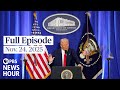 PBS News Hour West live episode, Nov. 24, 2025