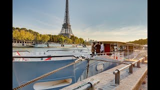 Le Yacht Joséphine, Péniche De Luxe Face À La Tour Eiffel