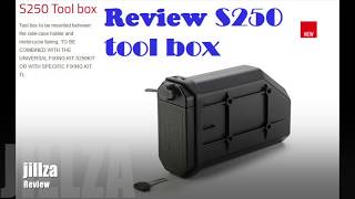 Review Givi s250 Toolbox ติดตั้งกับ givi pl1158 Honda X-ADV