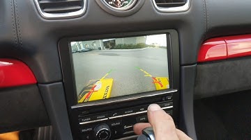 Backup Camera Demo for Porsche PCM 3.1