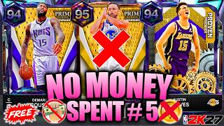 Hurry and Get This *FREE* GOAT! Multiple Free Dark Matters SAVED My Team! NBA 2K27 No Money Spent #5 screenshot 1