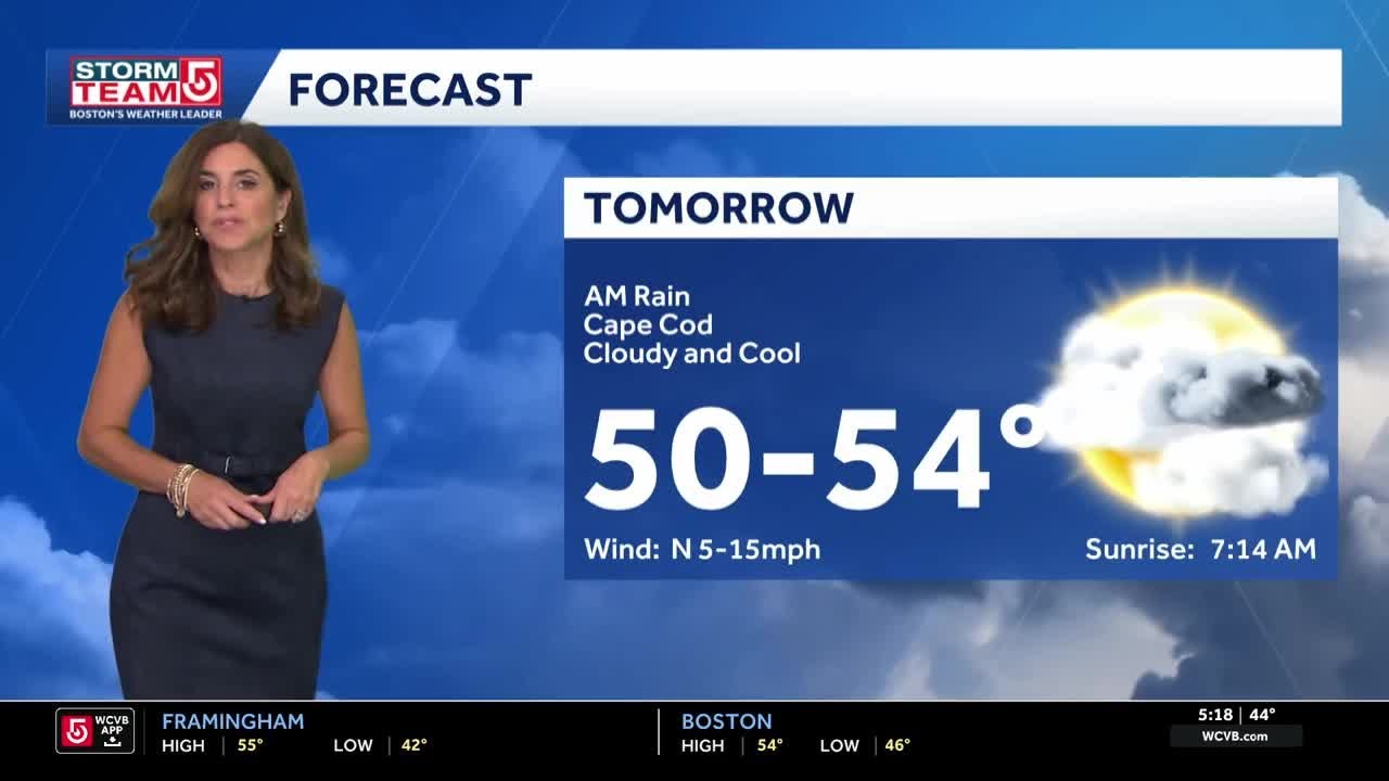 Video: Heavy rain, gusty winds ahead of Halloween