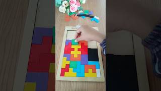 colorful Tetris puzzle eps 585 #tetris #tetrischallenge #puzzle #colorful