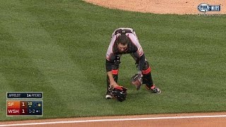 SF@WSH Gm2: Buster tries to catch napkin Profile