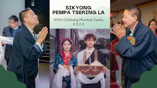 2023 Sikyong Penpa Tsering la Visited NYNJ Chikhang Phuntsok Deshe