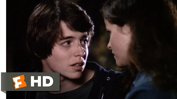 WarGames (6/11) Movie CLIP - David & Jennifer Kiss...