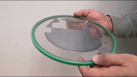 How to pick up PillarHall test chips from the diced wafer