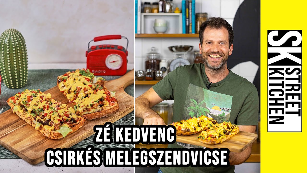 Zé kedvenc 🐥CSIRKÉS🐥 melegszendvicse 🔥