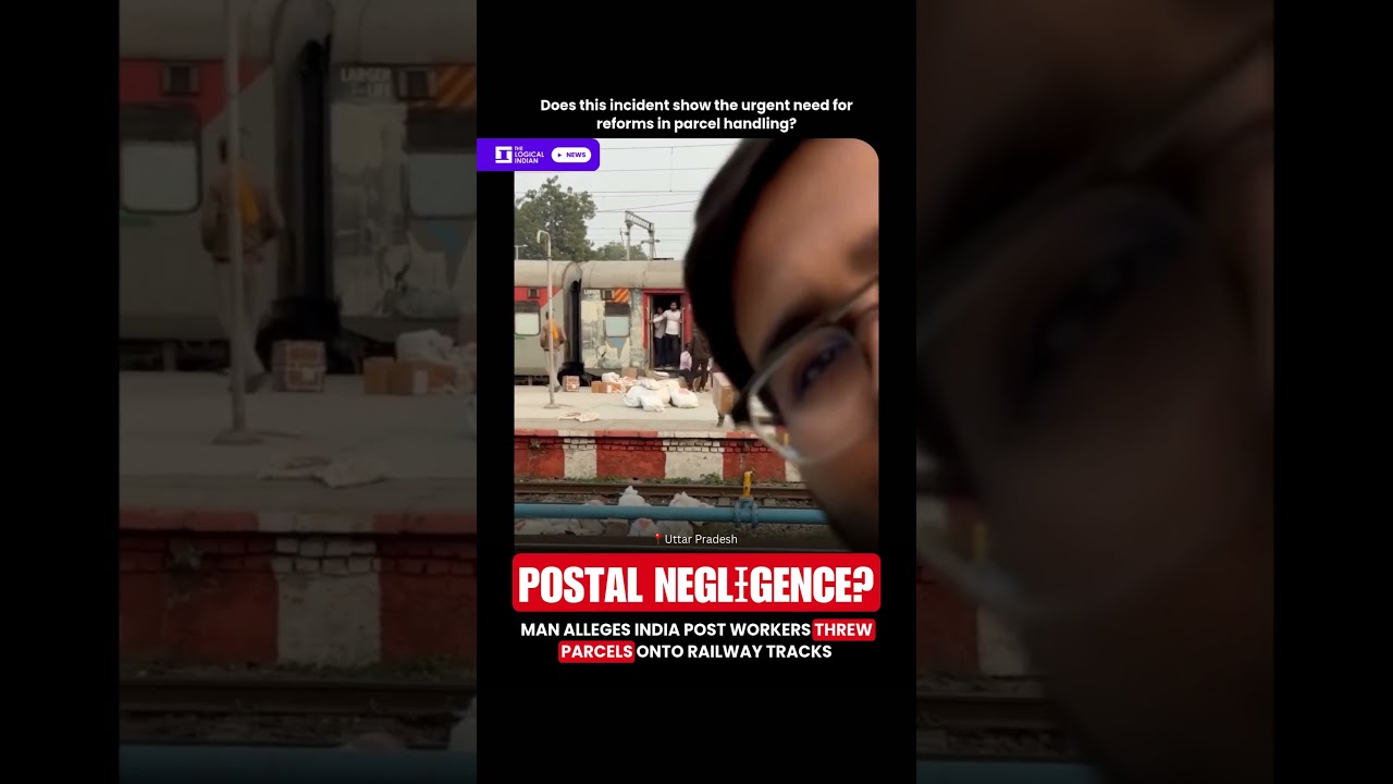 Man Alleges India Post Workers Threw Parcels Onto Railway Tracks