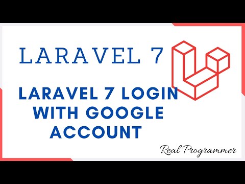 Laravel 7 Login with Google Account