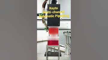 Keyto Flagship product-96 Channel Automatic #Pipetting #Liquidhandling #laboratory #IVD #bioscience
