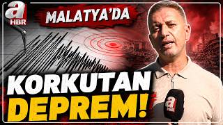 Malatya'da 4 Büyüklüğünde Deprem! | A Haber