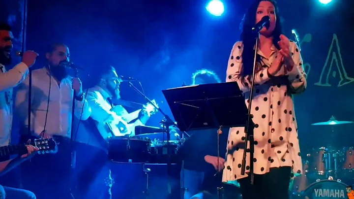 SANDRA CALDERON, CONCIERTO, CON FLAMENCO BAND Y CA...