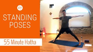 Standing Poses | 55 Minutes, Hatha Yoga, Level 1+ | Adventure Yoga with Stephen Ewashkiw