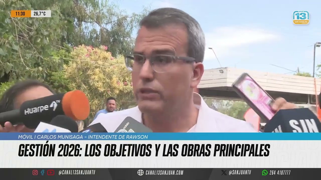 Munisaga recorrió las colonias de verano y adelantó su proyección para Rawson