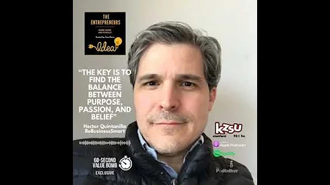 "Entrepreneurshi...  starts from the heart, NOT fr...
