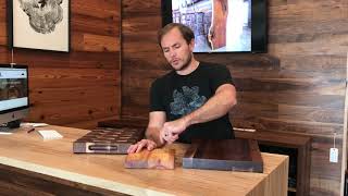 Wood Countertops Explained - The Difference Between Butcher Block, Edge Grain and Flat Grain