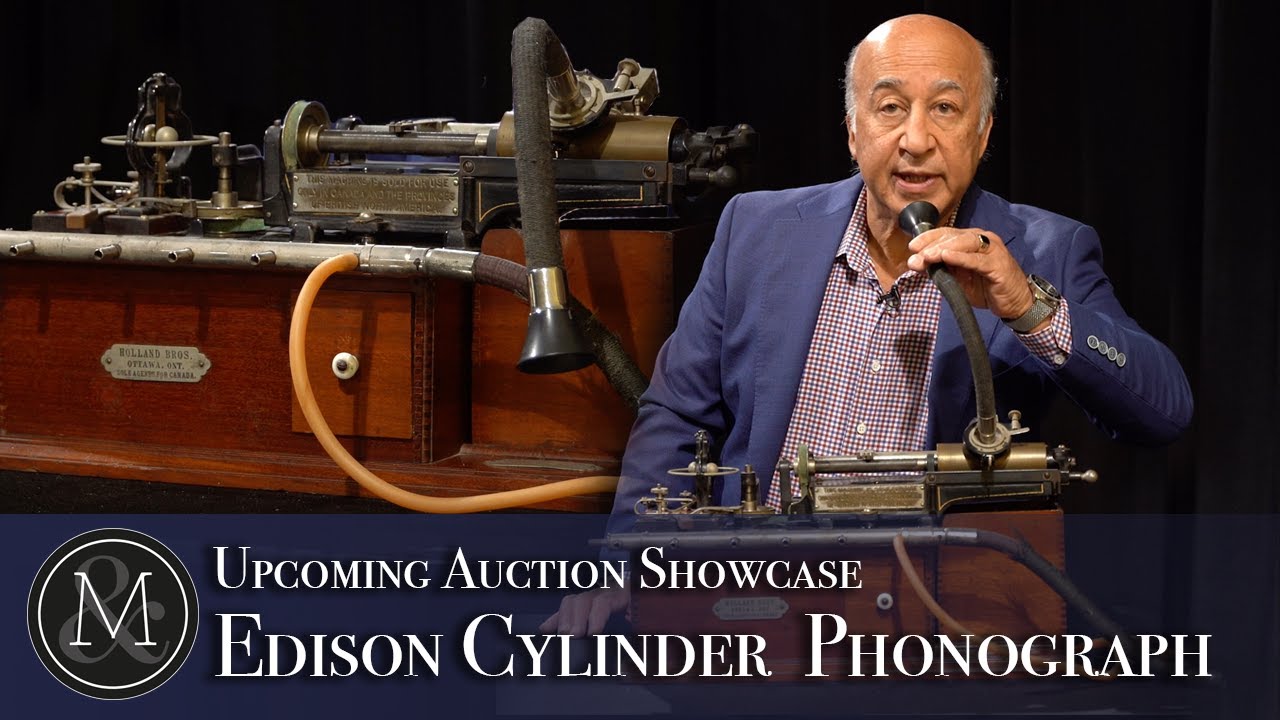 Lot 508 | Edison Class M Cylinder Phonograph | March 19, 2022 | Miller & Miller Auctions
