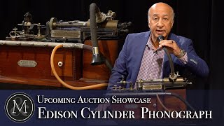 Lot 508 Edison Class M Cylinder Phonograph March 19, 2022 Miller Miller Auctions