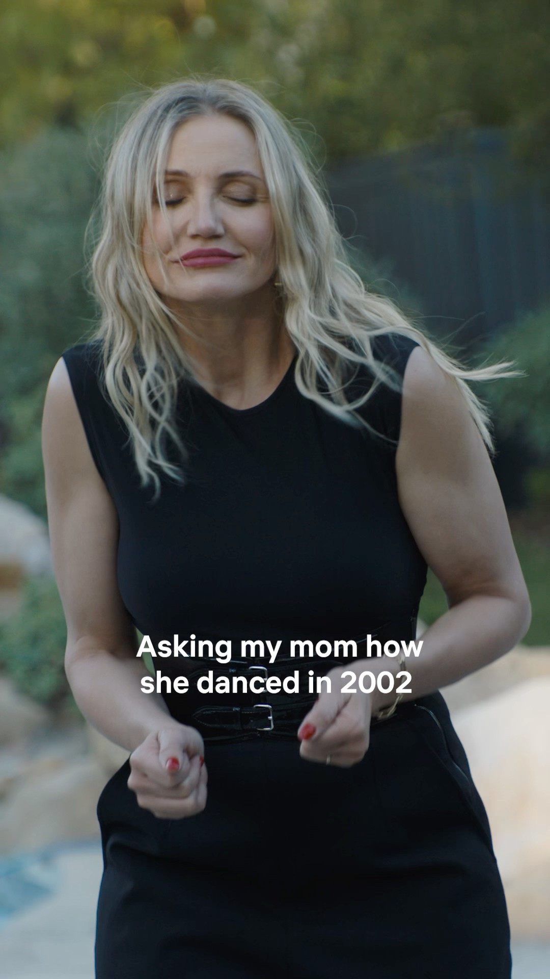 I asked mom to show me her dance moves from 2002. #BackinAction premieres January 17.