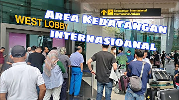 Area Penjemputan Kedatangan Internasional Terminal 3 Bandara Soekarno Hatta