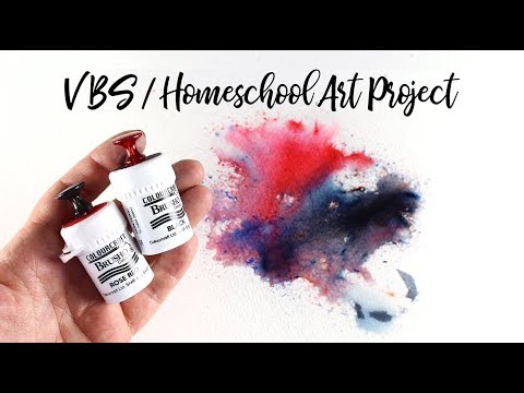 vacation-bible-school-/homeschool-art-ideas:-painting-with-brusho