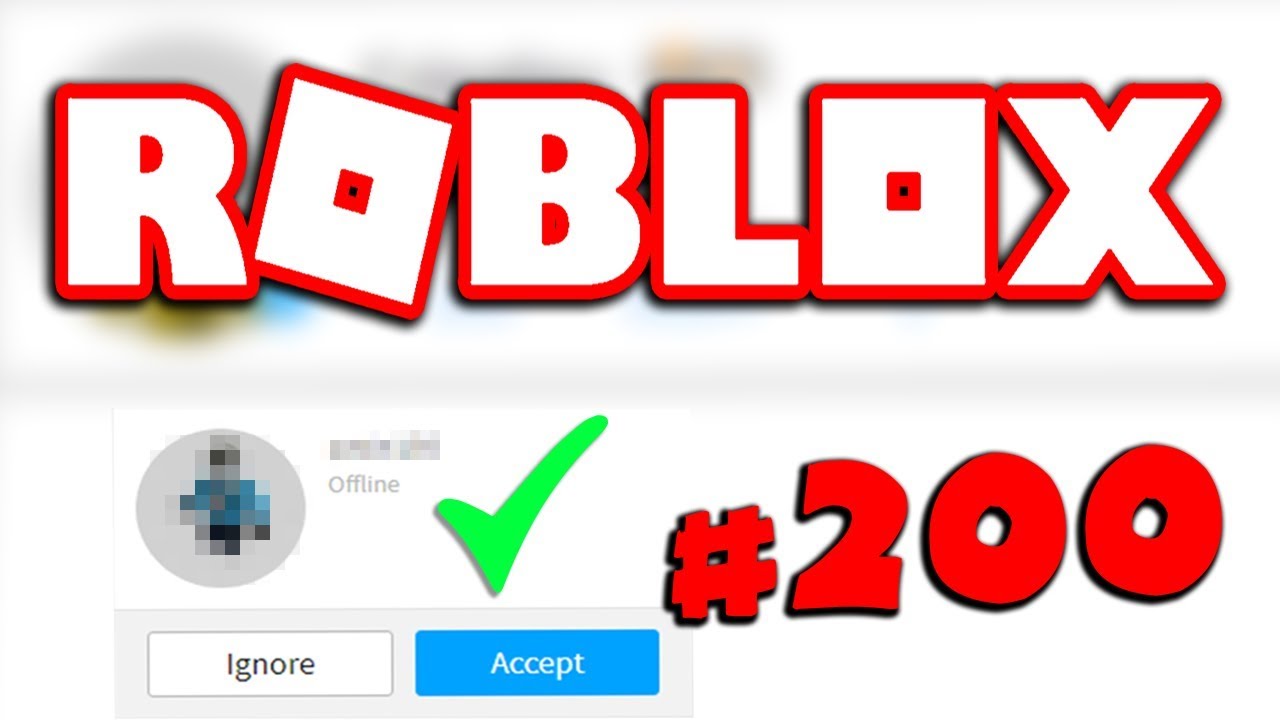 Accepting The Final Friend Request On My Roblox Account Youtube - asking streamers to friend me on roblox youtube videos