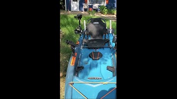 Lifetime Tamarack Pro Fishing Kayak | Trolling Motor Attachment