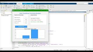 Two-Winding to Autotransformer Conversion - MATLAB GUI Simulation
